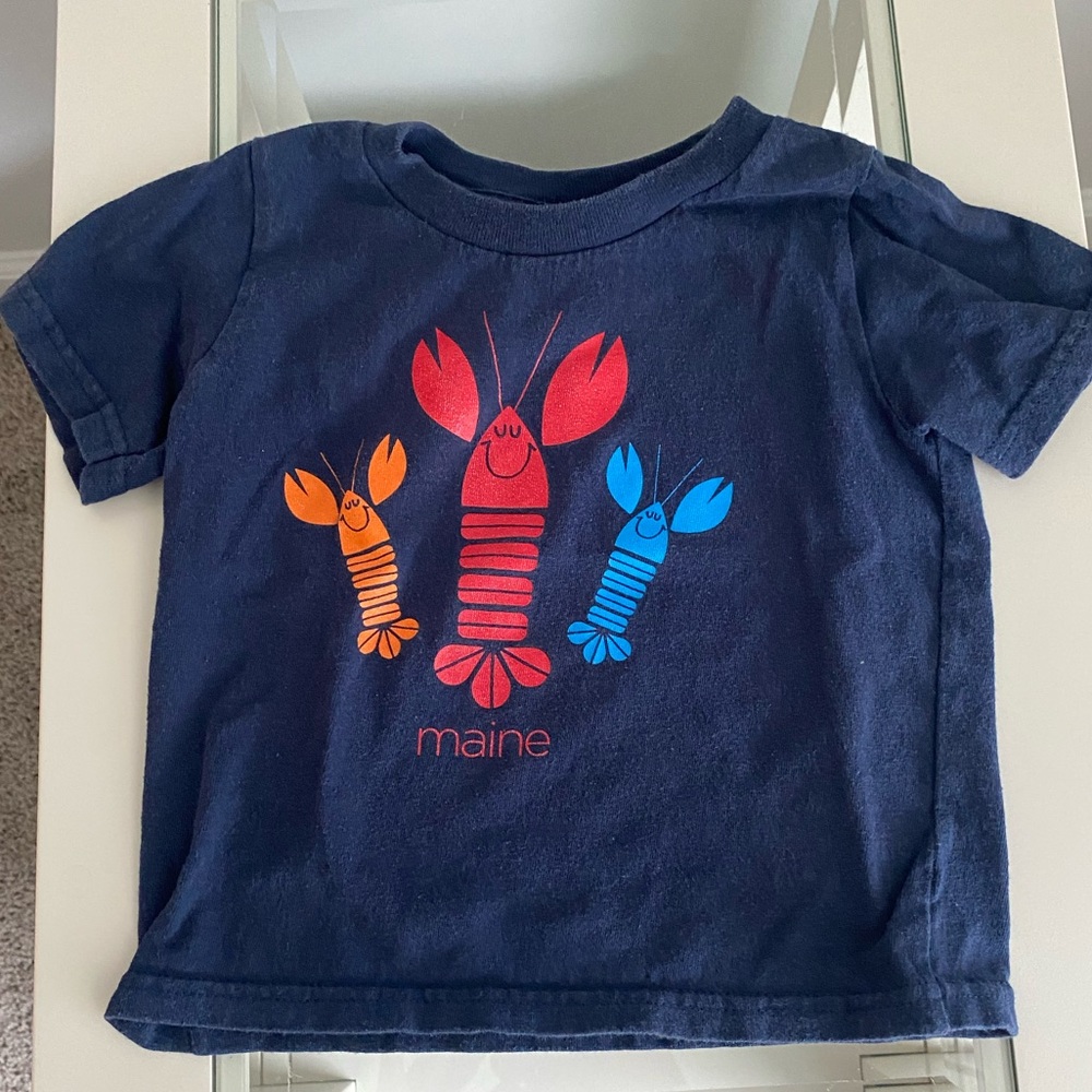 Graphic Maine Toddler Tee - 18M